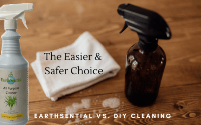 Peppermint Essential Oil 2 natural cleaners verses diy cleaning solutions