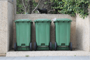 Conquer Diaper Trash Odors 5 trash cans