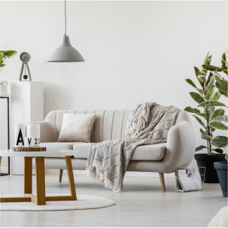 a bright and clean living room area, Impact of Cleaning Chemicals on Cellular Health