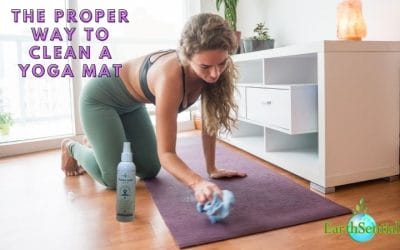 Lavender Essential Oil 3 The Proper way to clean a yoga mat