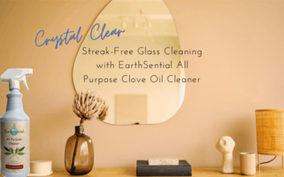 Peppermint Essential Oil 2 Streak-Free Glass Cleaning