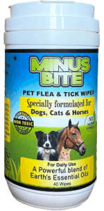 keep dance uniforms and gear clean and odor-free 16 Minus Bite Pet flea and tick wipes
