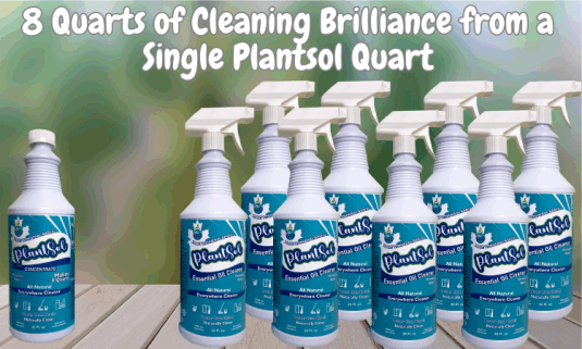 8quarts 8 quarts of plantsol essential oil cleaner
