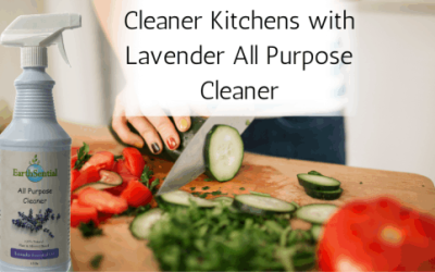Peppermint Essential Oil 3 cleaner kitchens with lavender all purpose cleaner