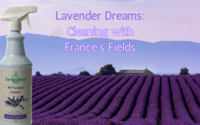 Lavender Essential Oil 2 cleaning with france’s lavender fields