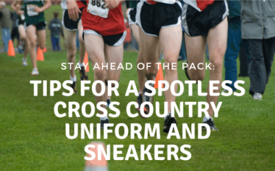 Peppermint Essential Oil 3 spotless cross country uniform and sneakers