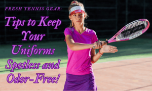 cleaning tips for soccer uniforms 11 a girl ready to play tennis