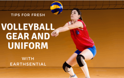 Peppermint Essential Oil 4 tips for fresh volleyball gear and uniforms
