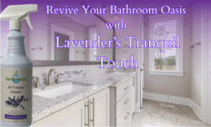 shower door brilliance 7 bathroom thats been cleaned with EarthSential's Lavender all purpose cleaner