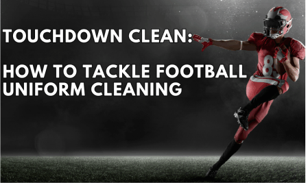 how to tackle football uniform cleaning