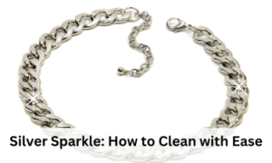 a sparkling clean silver necklace