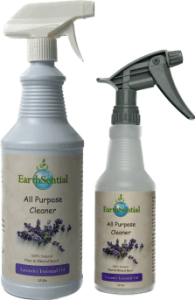 lavender all purpose cleaner 1 32oz bottle and 16oz bottle of Lavender All Purpose Cleaner