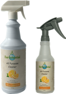orange all purpose cleaner 1 16oz bottle and 32oz bottle of orange all purpose cleaner