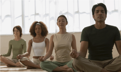 Cleansing the meditaion center, preparing the mind
