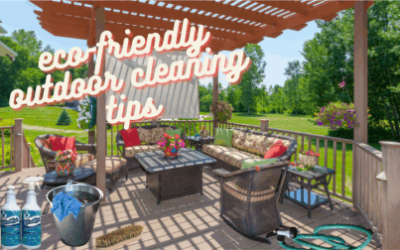 Peppermint Essential Oil 3 eco-friendly outdoor cleaning tips