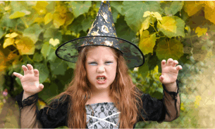 why kids get spooked on halloween