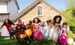 why kids get spooked on halloween