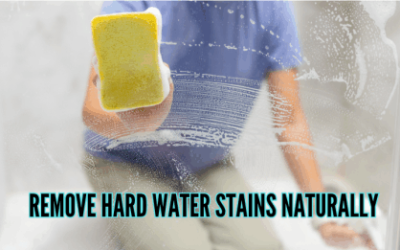 Peppermint Essential Oil 4 remove hard water stains naturally