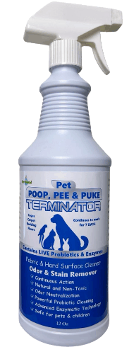 pet poop, pee and puke terminator