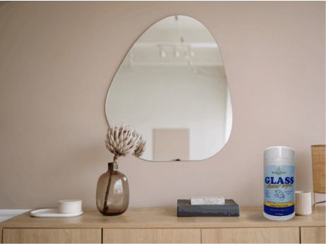Mirror cleaning made easy