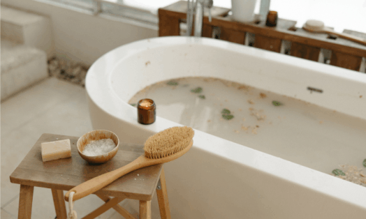 skin safe bathroom cleaning