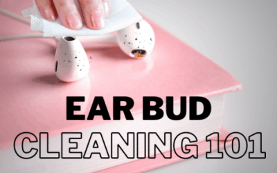 Lavender Essential Oil 2 ear bud cleaning 101