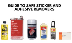 Sticker and Adhesive Remover Wipes 13 Guide to safe sticker and adhesive removers