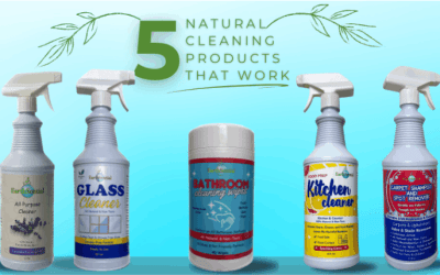 Peppermint Essential Oil 3 5 natural cleaning products that work