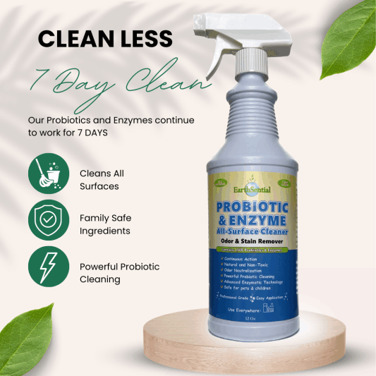 power of probiotic and enzyme cleaner