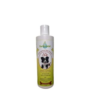 Pet Poop, Pee and Puke Terminator 7 earthsential 4 in one dog shampoo