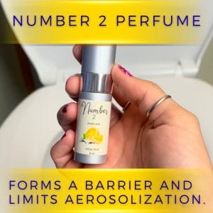 discreet odor control with number 2 perfume 1 Number 2 perfume toilet spray