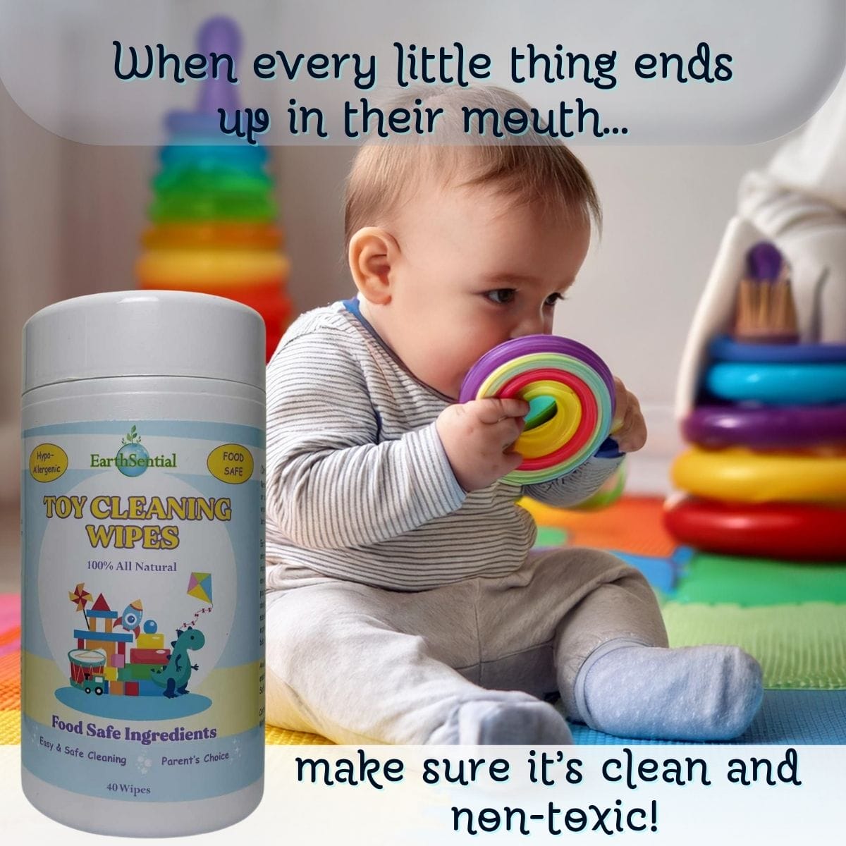 Toy Cleaning Wipes 4 mannanase enzyme